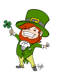 Good Luck Leprechaun by pingolito